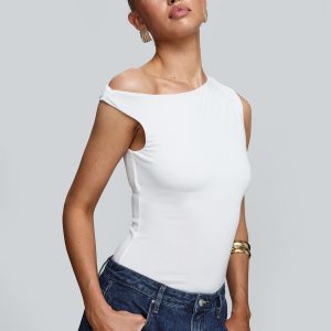 Miyako Bodysuit White