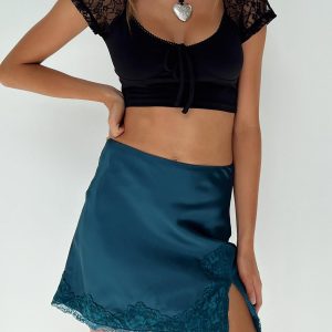 Athenia Mini Skirt Navy