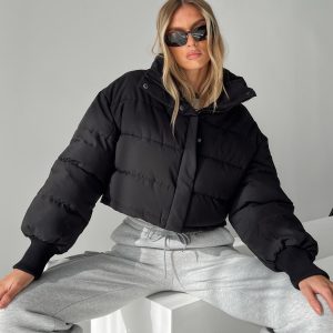 Anakin Puffer Jacket Black