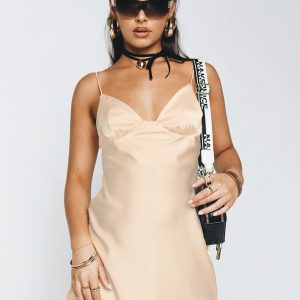 Lamour Mini Dress Champagne