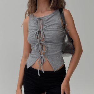 Bowery Top Grey