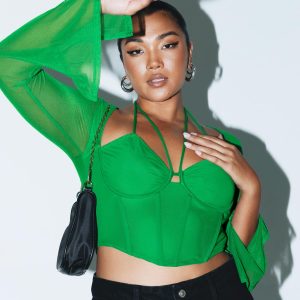 Stimpson Long Sleeve Top Green