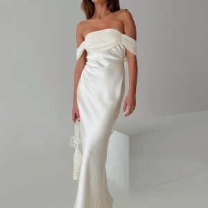 Adoration Maxi Dress Cream