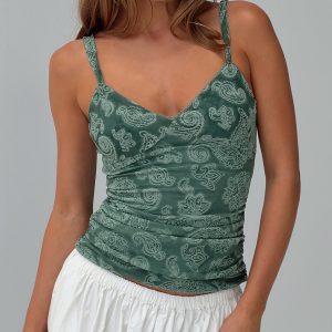 Attention On Me Top Teal