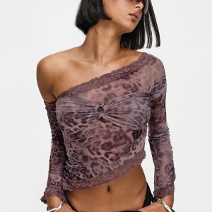 Empty Space Top Leopard