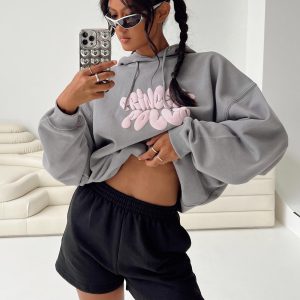 Cenzo Track Shorts Black