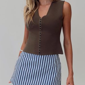 Gigi Skort Blue Stripe