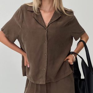 Tranquilis Shirt Brown