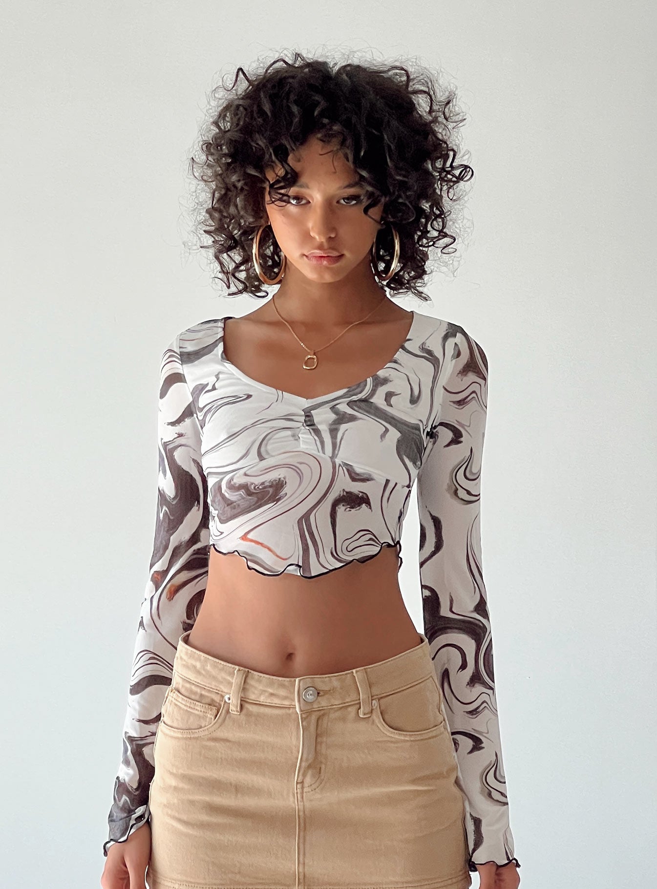 Pressman Top White / Black - Image 7