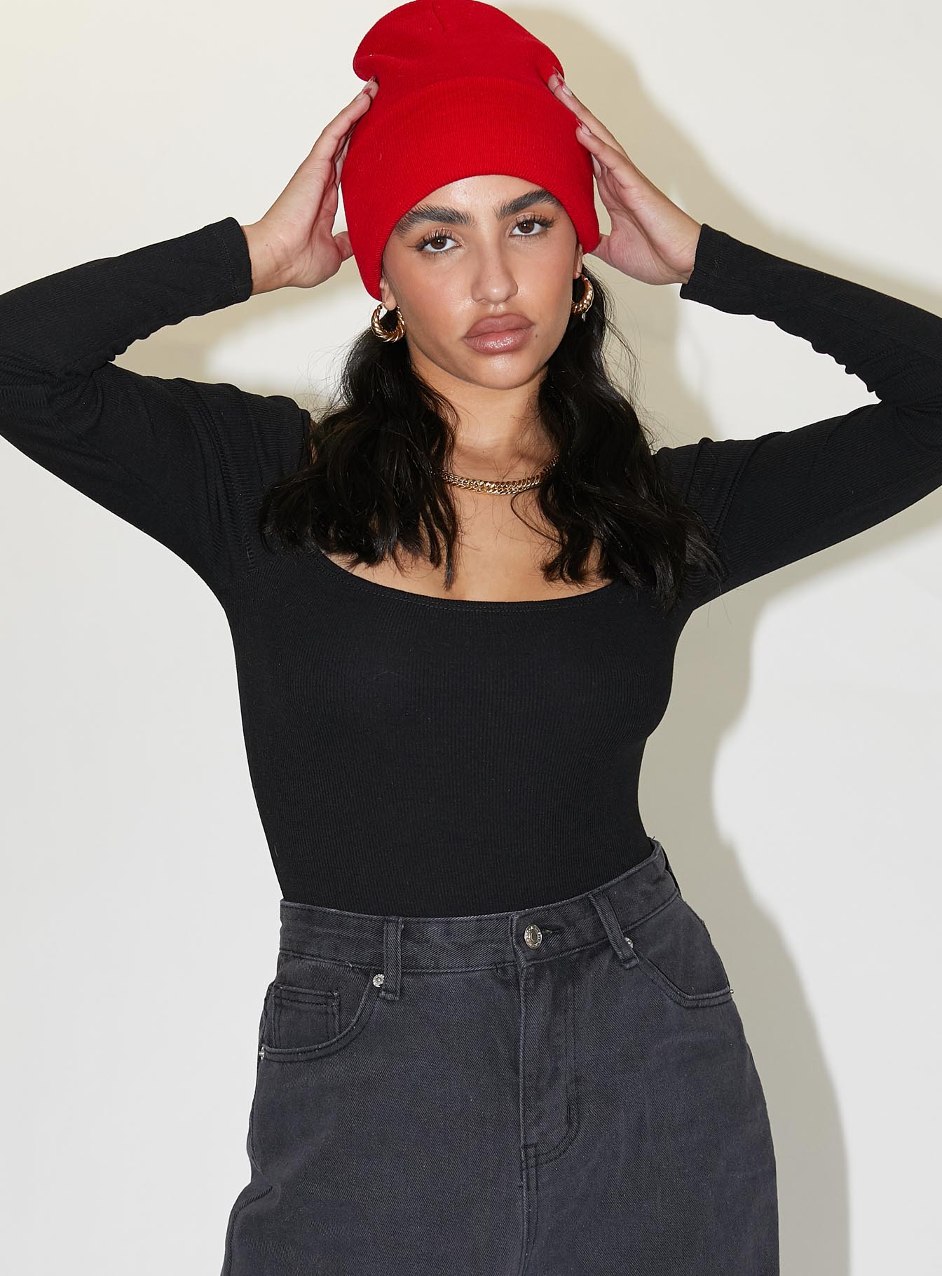 Charlotte Bodysuit Black - Image 7