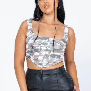 Carlton Top Green Multi