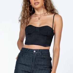 Doreen Top Black