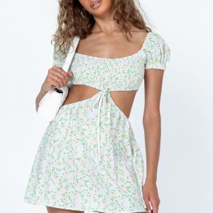 Asmaa Mini Dress Yellow