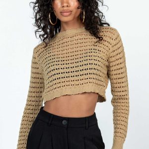 Terra Knit Sweater Beige