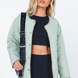 Carter Quilted Liner Jacket Green