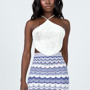 Hamilton Mini Skirt Blue