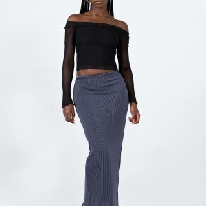 Salte Maxi Skirt Slate