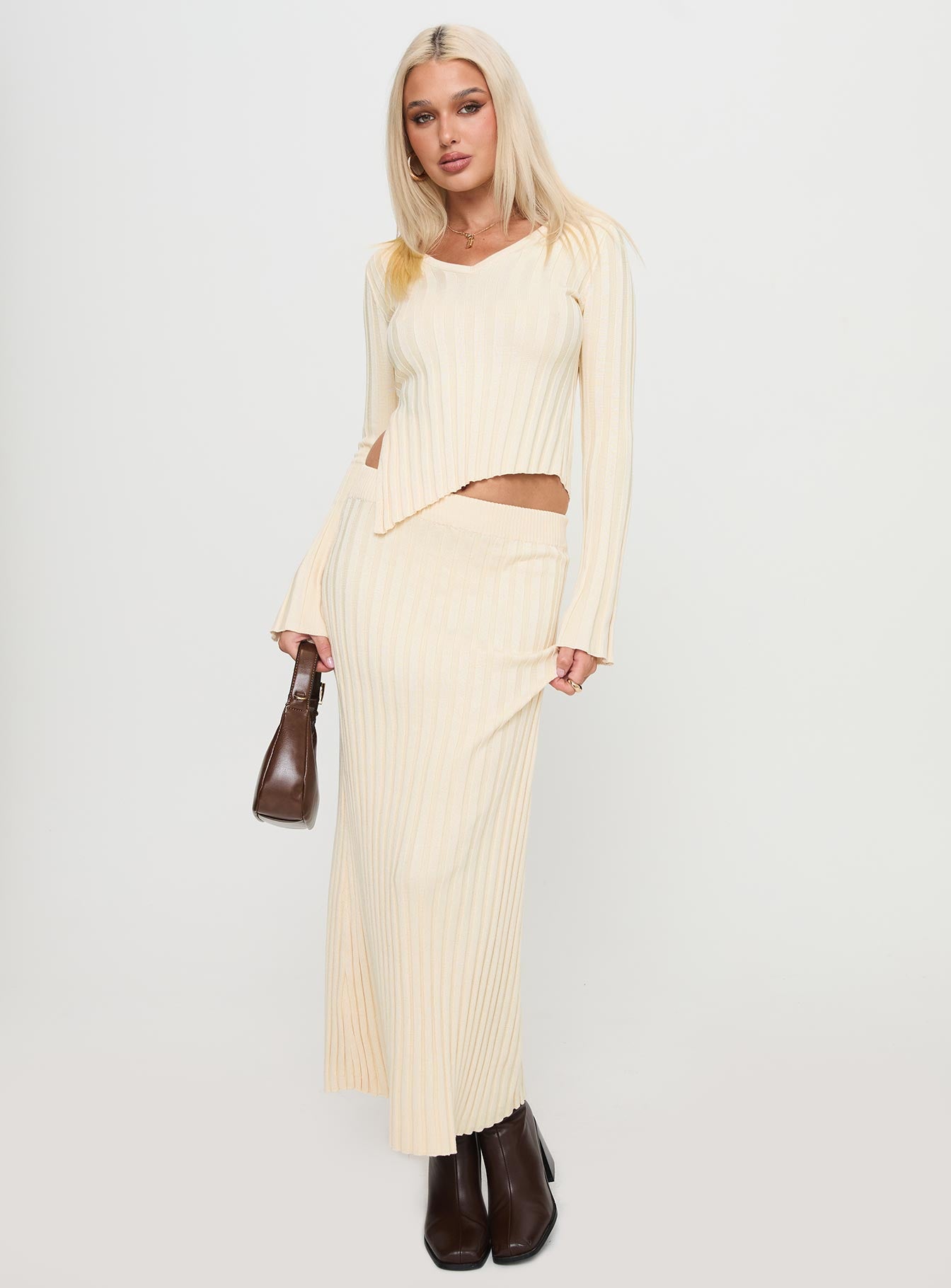 Ozias Knit Set Cream - Image 2