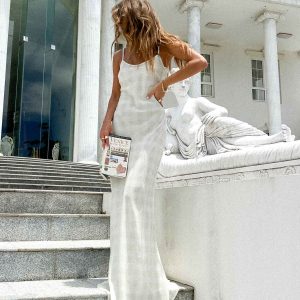 Karamu Maxi Dress Cream