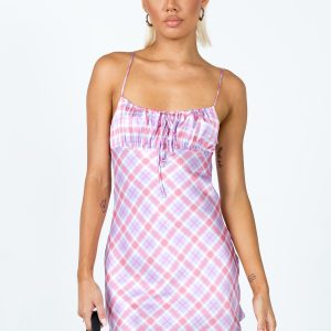 Tilla Mini Dress Pink / Purple