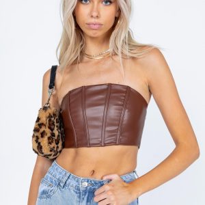 Johnson Top Brown