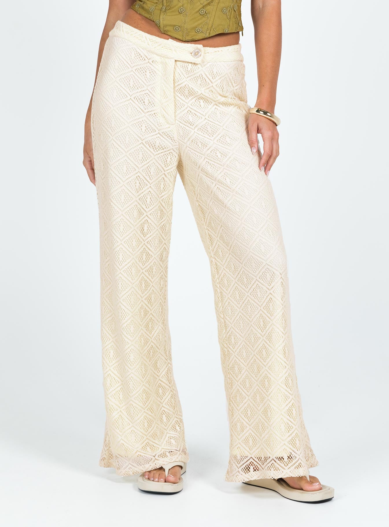 Mikenzie Pants Cream - Image 2