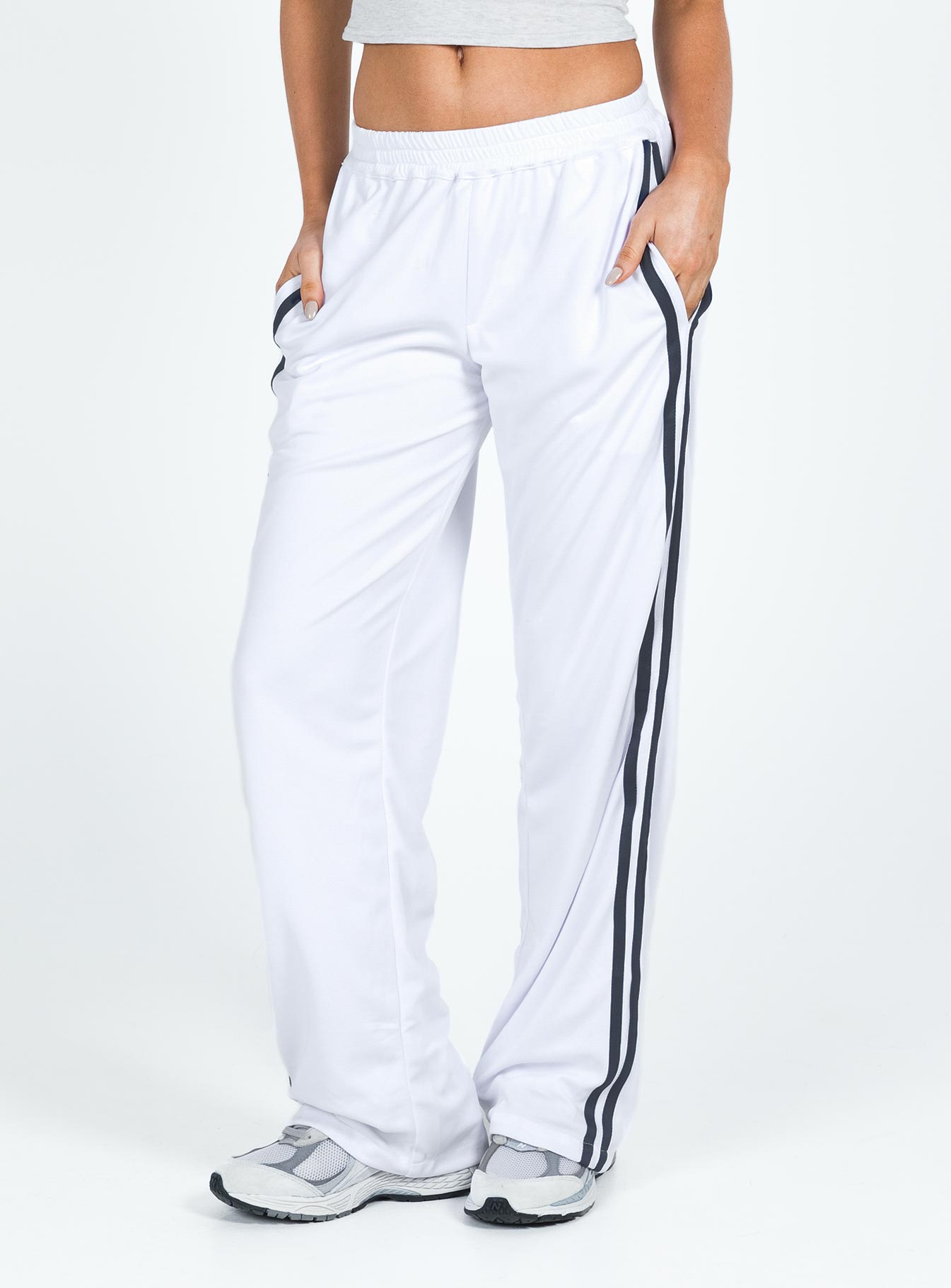 Coze Wide Leg Pants White - Image 2