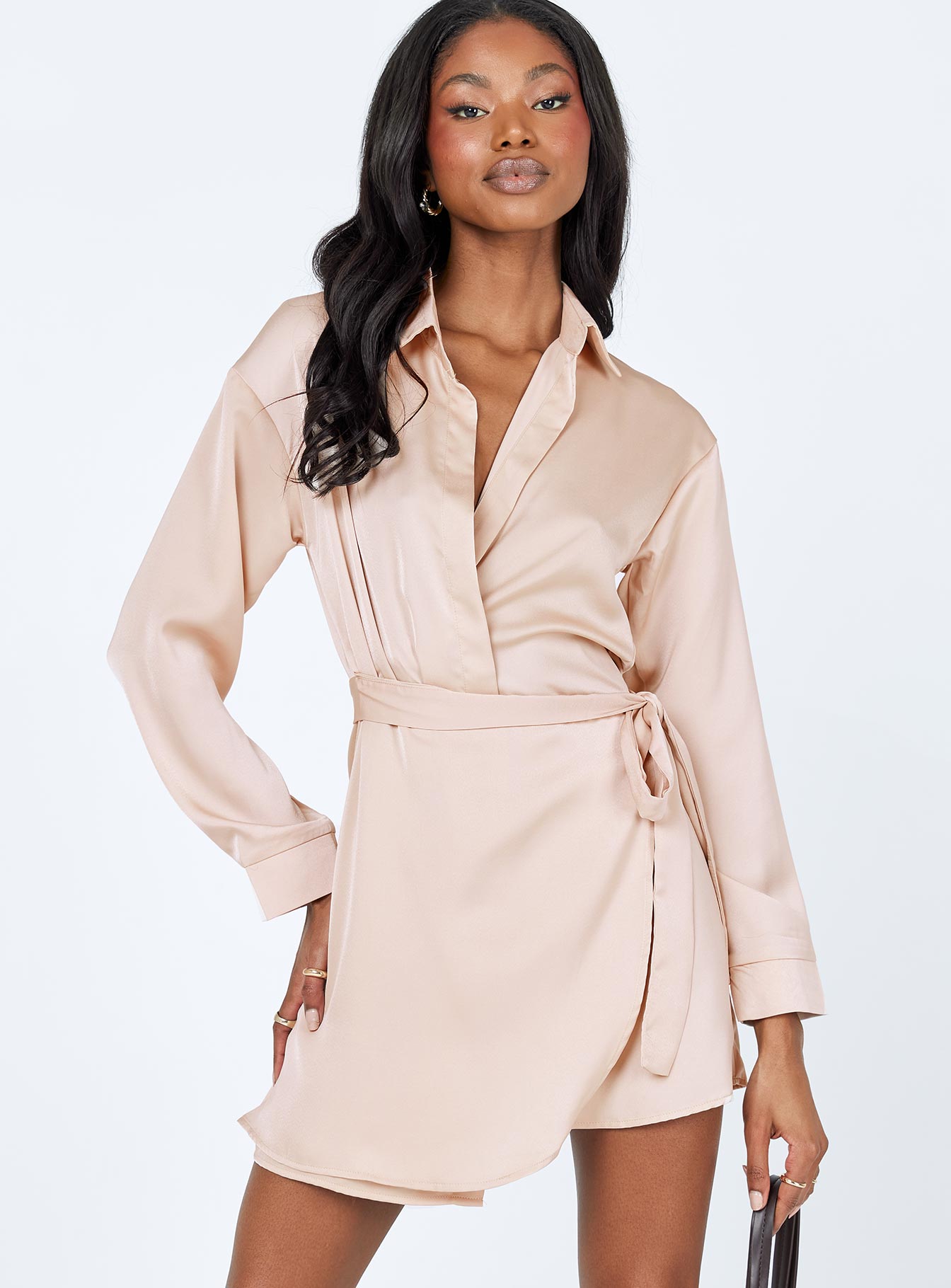 Ryker Mini Dress Beige