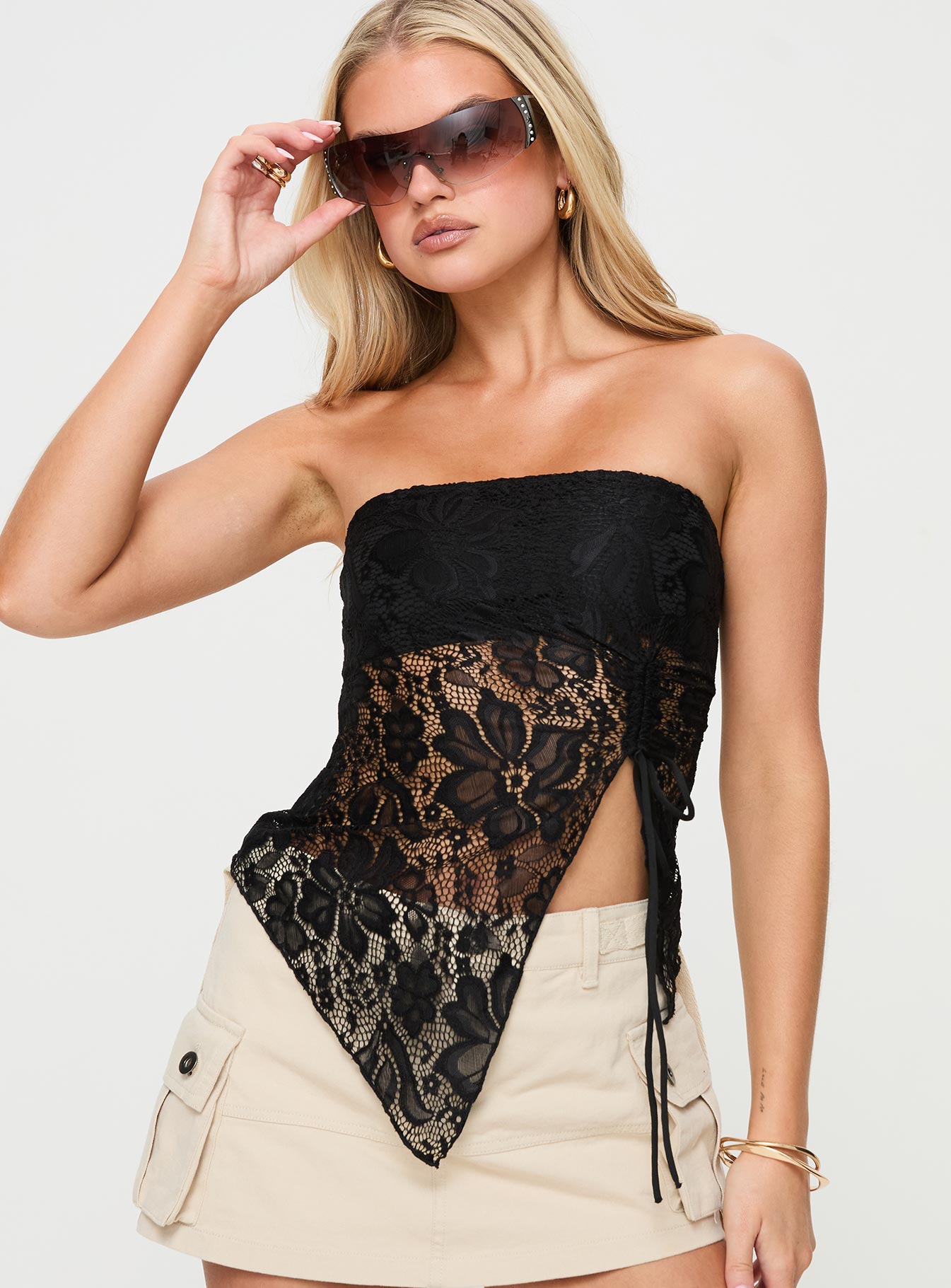 Alvara Strapless Top Black - Image 2