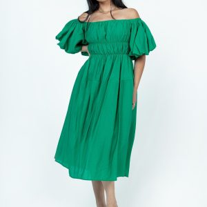 Neri Midi Dress Green