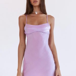 Violetta Mini Dress Purple