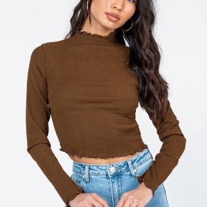 Kressley Top Brown