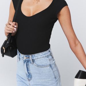 Carey Bodysuit Black