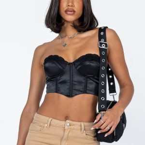 Altona Strapless Top Black
