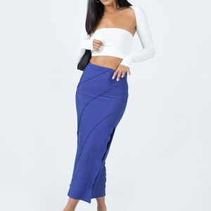Erika Midi Skirt Blue