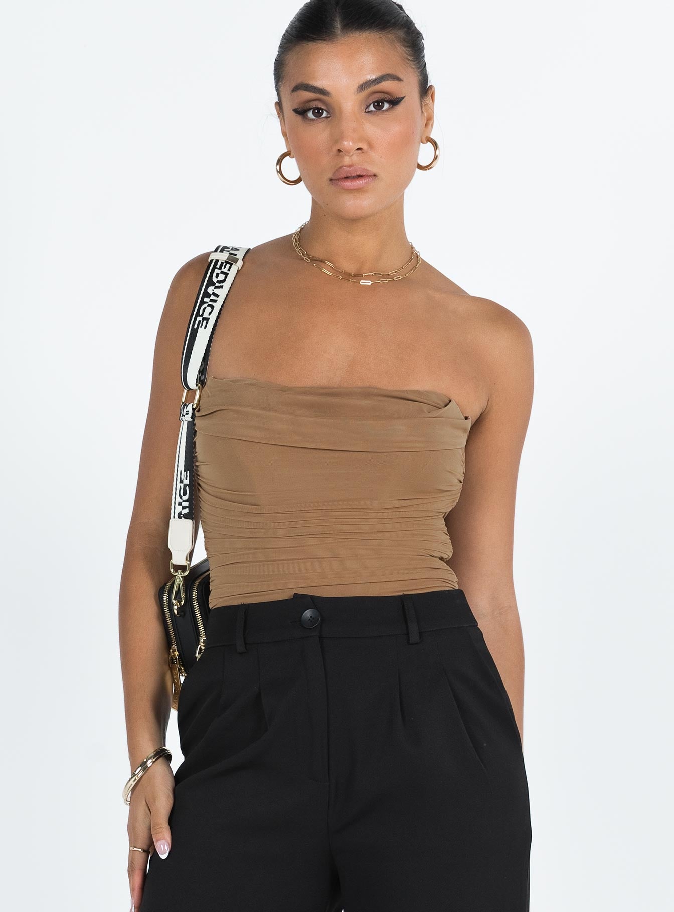 Raney Bodysuit Beige - Image 2