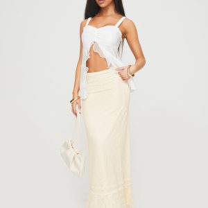 Deanie Skirt Cream