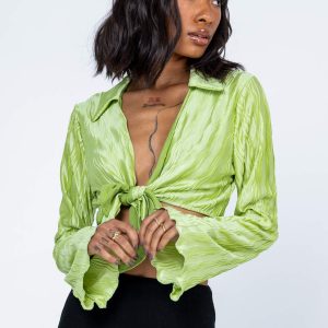 Talissa Long Sleeve Top Green