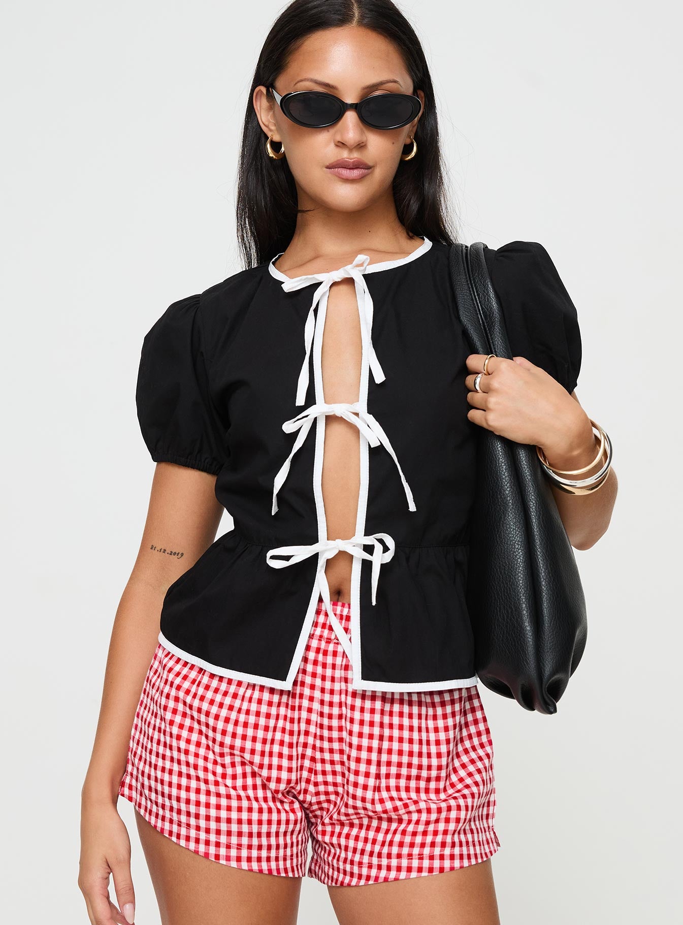 Ryota Blouse Black - Image 2