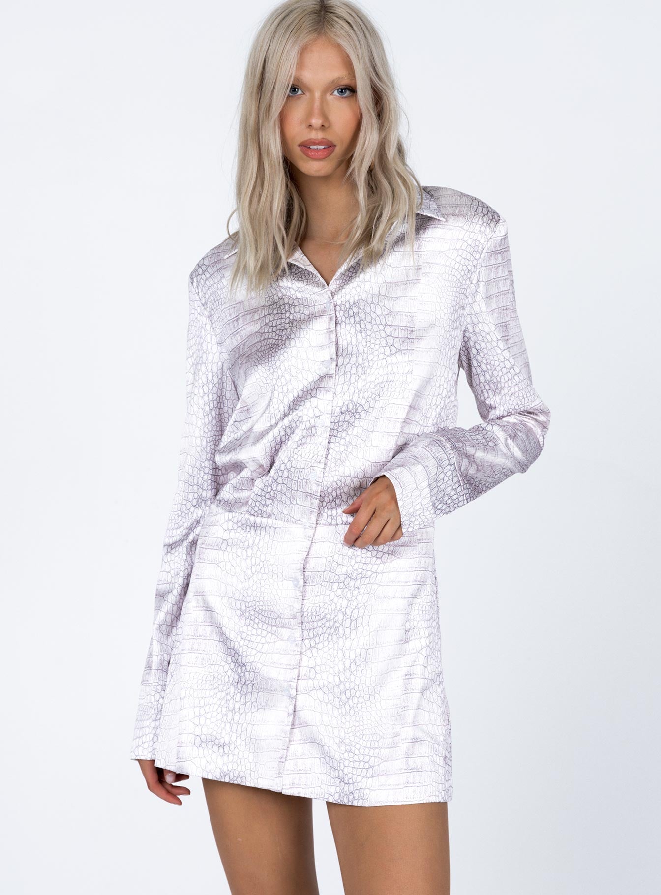 Mirror Image Mini Dress Python