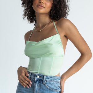 Michelle Top Green