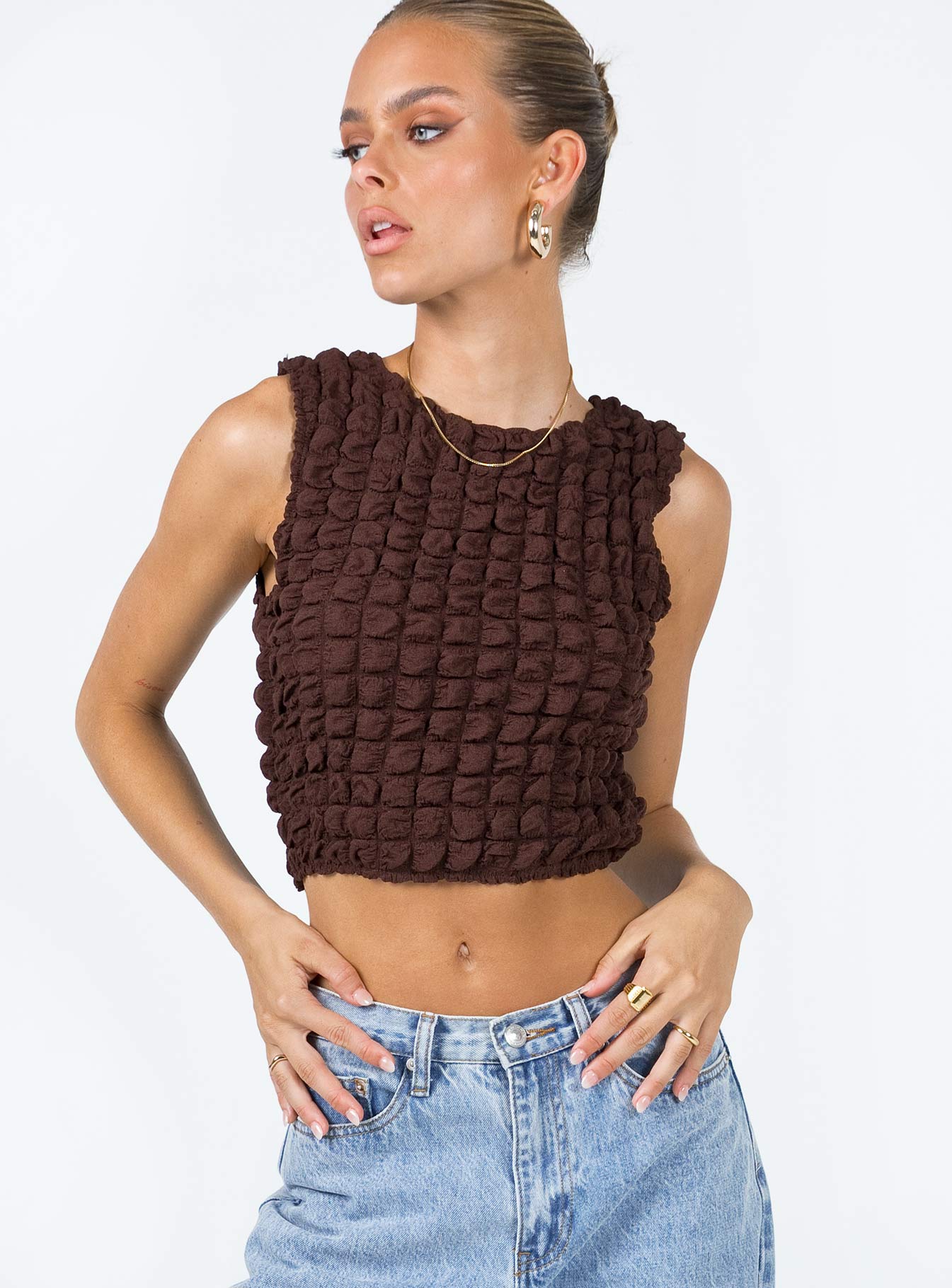Kendrick Top Brown - Image 2
