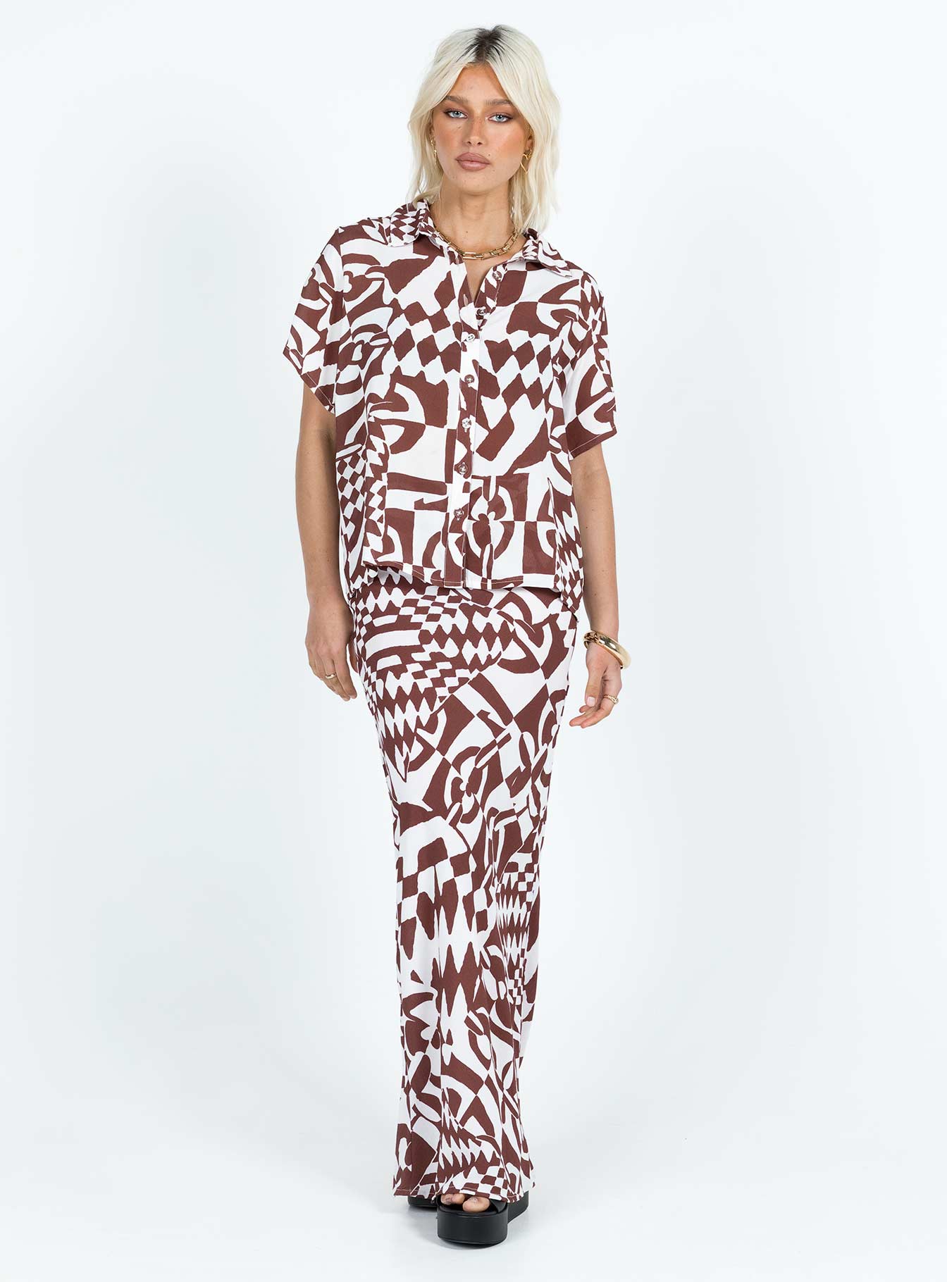 Bekka Set Brown / White - Image 2