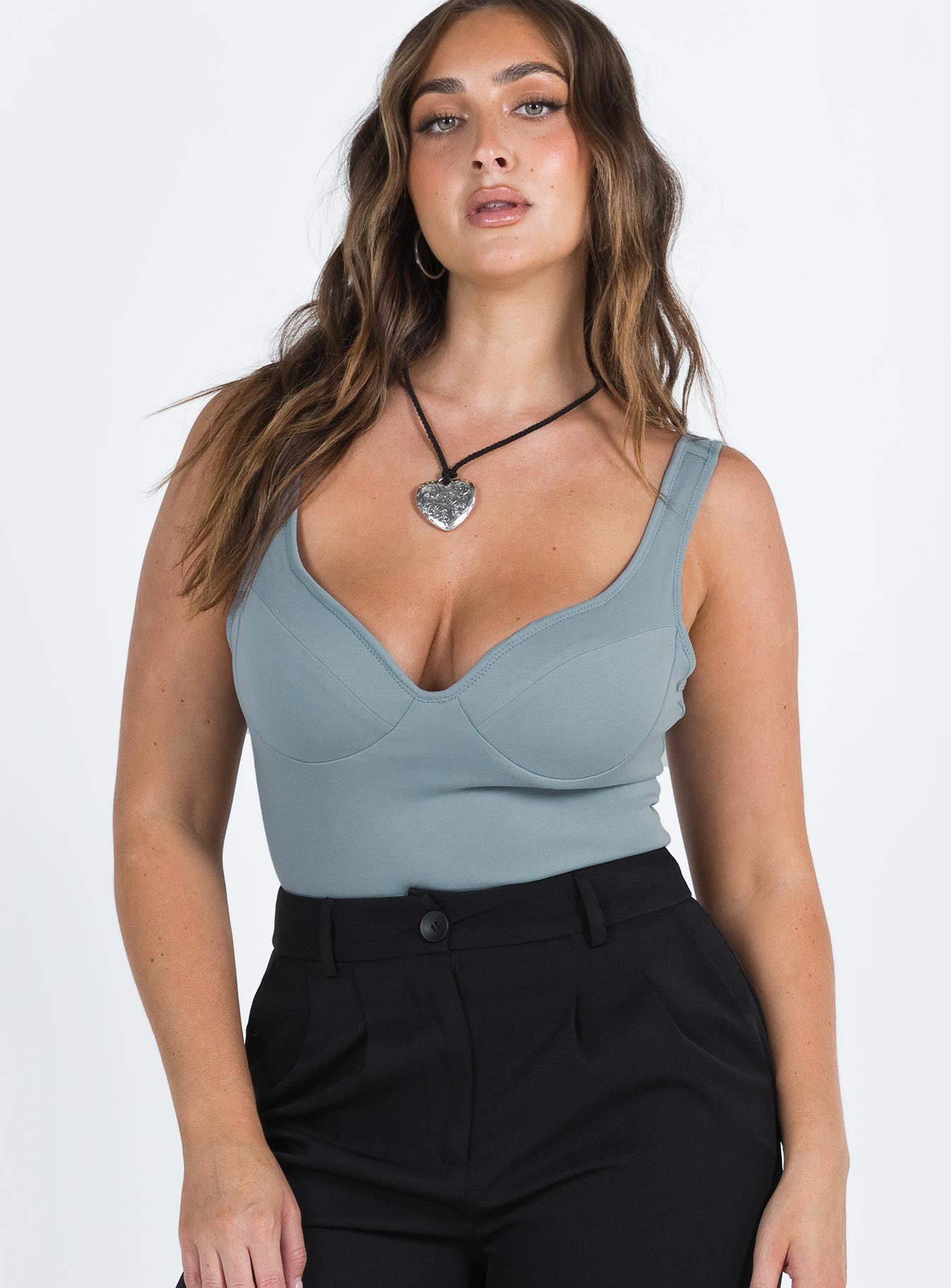Wilana Bodysuit Grey - Image 2