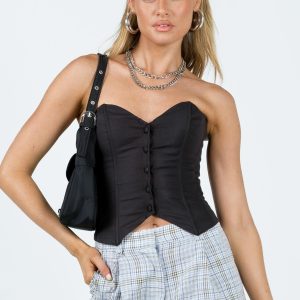 Neville Corset Top Black