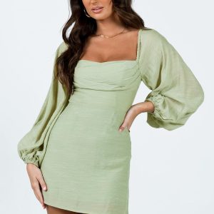 Warra Mini Dress Sage