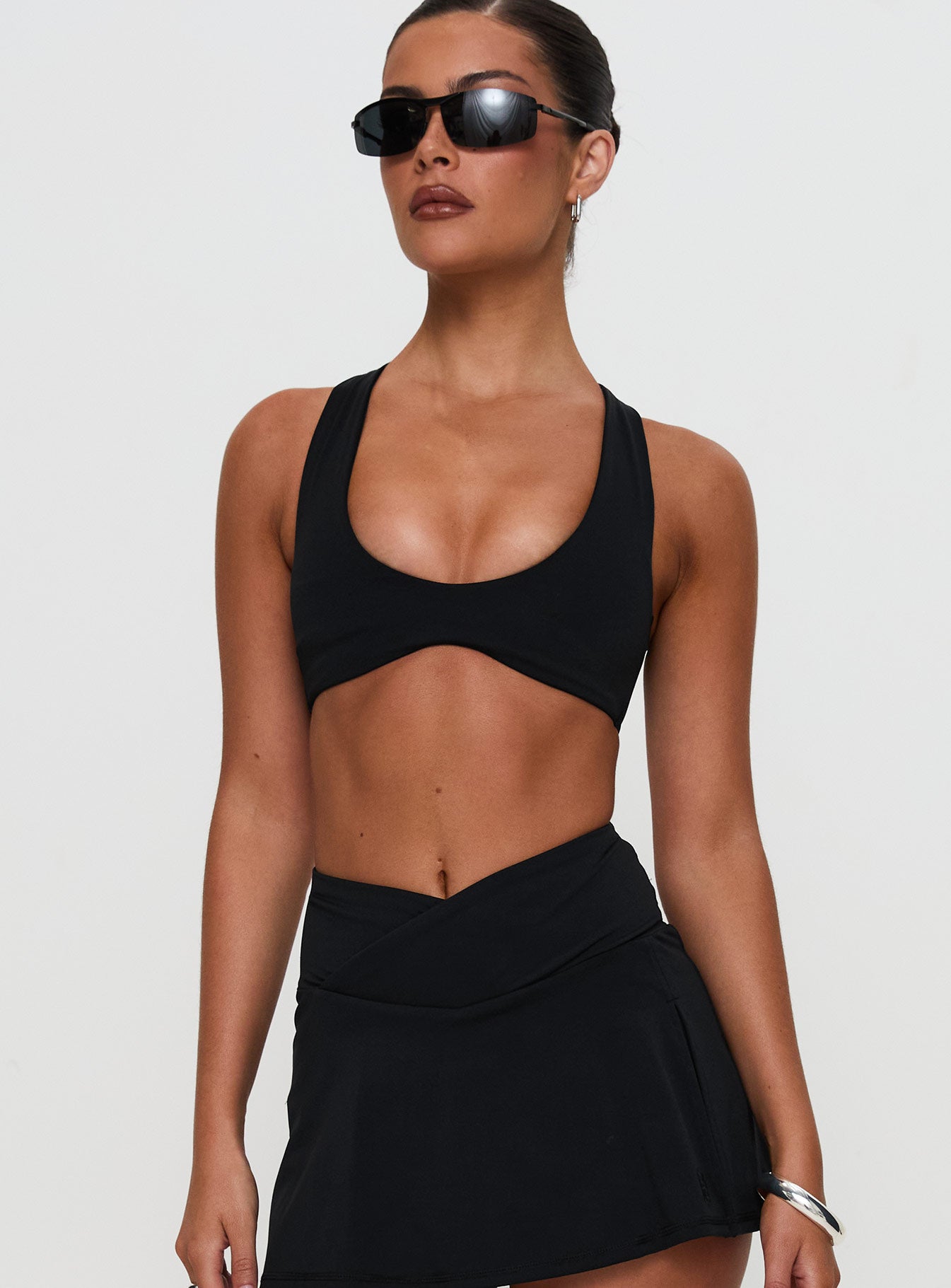 Pulse Active Halter Crop Black - Image 2