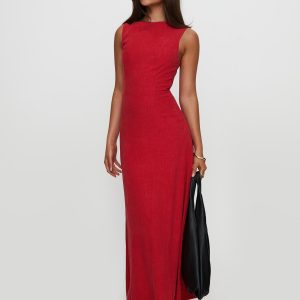Lewisa Maxi Dress Red