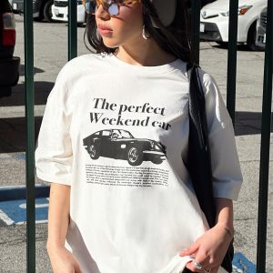 Weekender Graphic Tee White