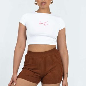 Skylar Bike Shorts Brown